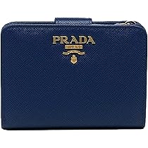 小物 Prada Perforated Leather Compact Wallet Black Small Saffiano Leather Wallet | PRADA