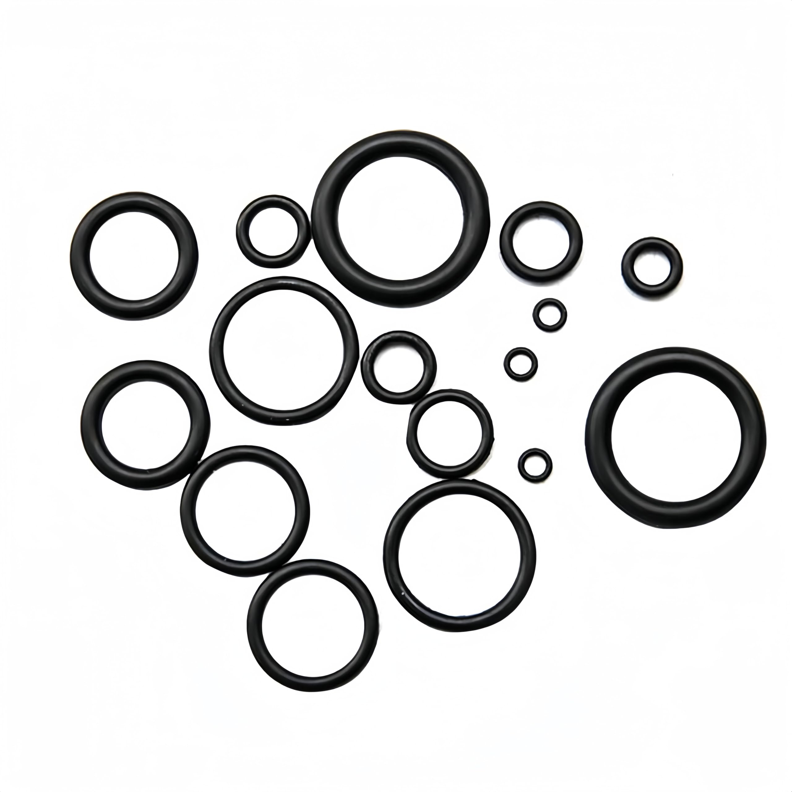 MACHSWON 279 Pcs Nitrile Rubber O-Rings Gasket Kit Metric Sealing O-Ring Washers Assortment Set Gasket O Rings Seal Grommets
