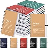 Fullhawl 24 Pcs Team Appreciation Gift Bulk for Employee A6 Spiral Notebook Motivational Journal Notepad Christmas Party Gift for Nurse Teacher Coworker Employee, 100 Page/50 Sheet(Classic Color)