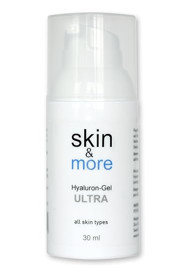 Hyaluron-Gel Skin&More Proseries Ultra 30 ml: Hyaloronsäure Konzentrat für die intensive Anti-Aging Gesichts-Pflege, Augen-Pf