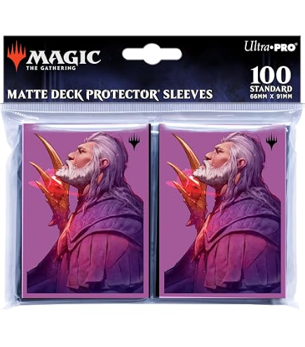 Ultra Pro - March Of The Machine 100 Deck Box Ft. Archangel Elspeth For MTG, Store & Protect Gaming Cards, Self Locking Lid, Holds 100 Double Sleeved Cards