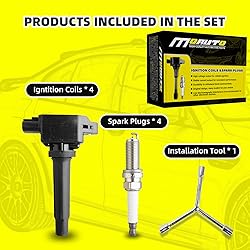 MOAUTO Set of 4 Ignition Coils Pack UF656 PE2018100