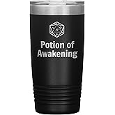 Game On Novelties Potion of Awakening D20 Tumbler 20oz novelty gift d&d cup dnd gift dungeons and dragons insulated tumblers
