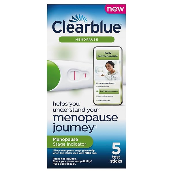 CLEARBLUE MENOPAUSE STAGE INDICATOR, 5 CT