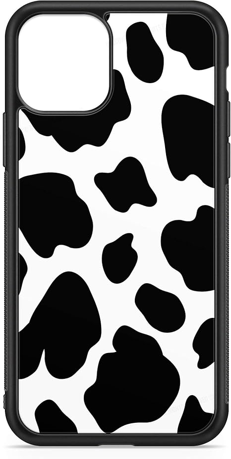 Onecover Cover Mucca Macchie Nere Sfondo Bianco Per Iphone 11 Pro Max Amazon It Elettronica