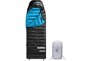 Naturehike CW400/CW700/CW1000 Ultralight 650FP 400g/700g/1000g Duck Down Sleeping Bag for 4 Seasons Compact Portable Sleeping