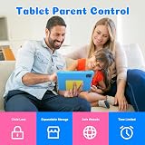 Byxsb Kids Tablet 7 Inch Android 13 Quad Core 32GB 5GB RAM Parental Case Blue view 5
