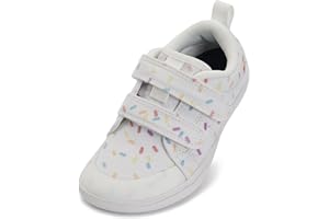 WHITIN Toddler/Boys/Girls Barefoot Shoes | Kids Wide Width Minimalist Sneakers | Classic Canvas | Supports Natural Foot Growth