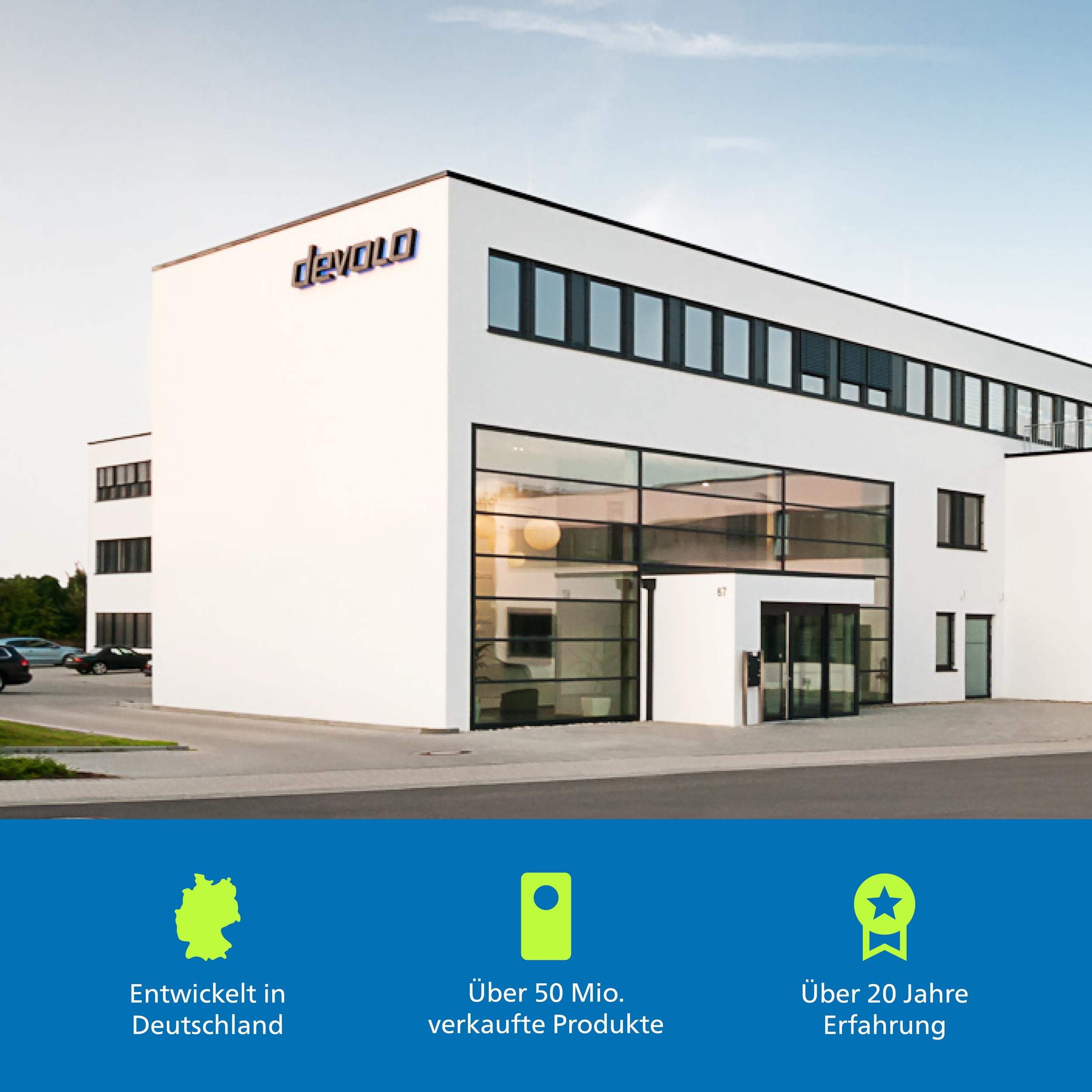 devolo Magic 2 WiFi 6 Next Starter Kit, WLAN Powerline Adapter, bis zu 3.000 Mbit/s über Wi-Fi 6, Mesh WLAN Steckdose, 2X Gigabit LAN, weiß 5