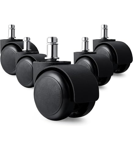 Furniture castors, swivel wheels with thread, made of nylon, 2 inches, M10 x 15 mm, capacity per wheel Furniture castors, swivel wheels with thread, made of nylon, 2 inches, M10 x 15 mm, capacity per wheel