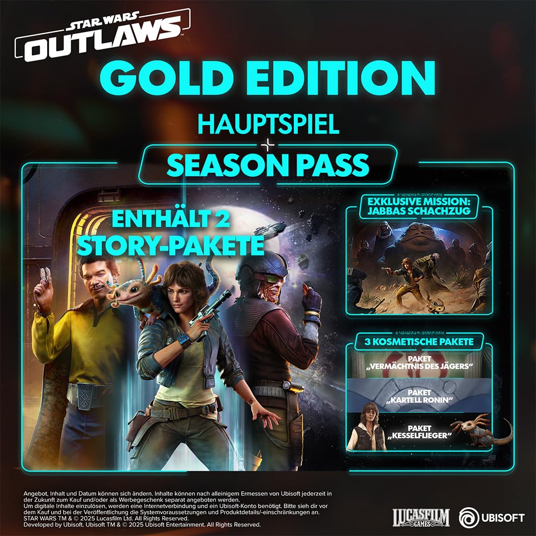 Star Wars Outlaws - Gold Edition inkl. Season Pass - [Nintendo Switch 2] 3