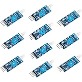EC Buying Photodiode Sensor Module, 4 Pins Photodiode Sensor Module, 5mm Photodiode Module, for Digital Light Brightness Detection, Photosensitive Sensor Module for Arduino(10PCS)
