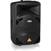 Behringer EUROLIVE B615D Active 2-Way 1500 Watt PA Speaker System with 15" Woofer and 1.75" Titanium Compression Driver