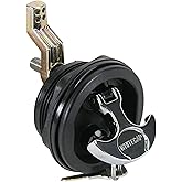 Whitecap S-0226BC T-Handle Latch with Keyed Lock - Black 3" Diameter