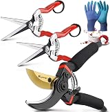 Kynup Garden Secateurs 3-Piece Set with Heavy Duty Bypass Shears view 1