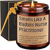 GSPY NP Week Candle - Nurse Practitioner Gifts for Women, Men - Congratulations, NP Graduation Gifts for Women - Funny Birthday, Valentines, Appreciation Candle for Nurse Practitioner, School Graduate