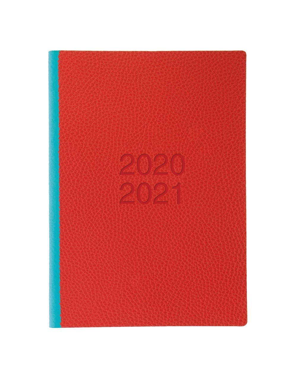 LETTS A5 Two Tone Week to View 20/21 Academic Diary red,21-030759