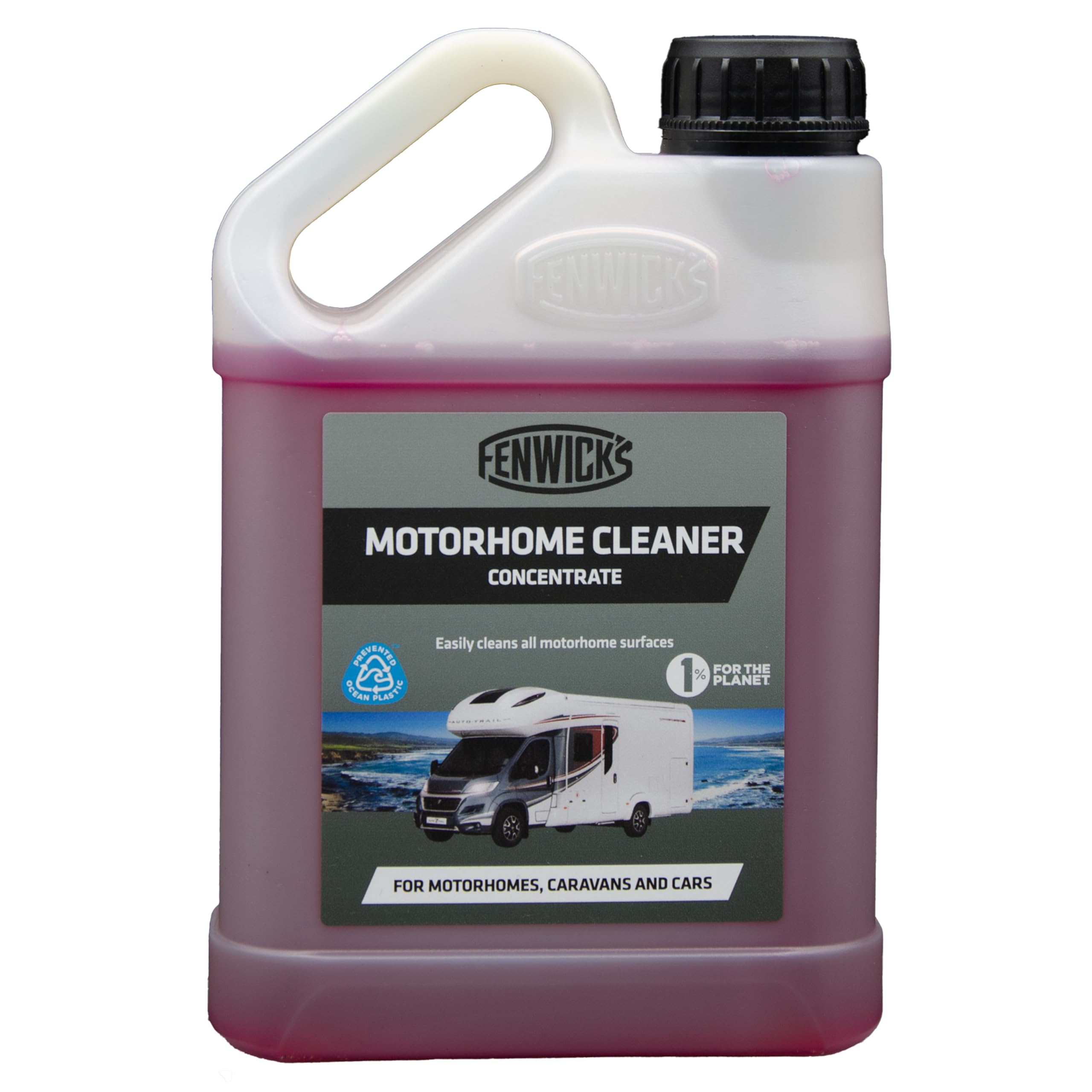 Motorhome Cleaner Concentrate 1 ltr - Safe on ALL Surfaces - Clean your motorhome upto 40 times, Purple