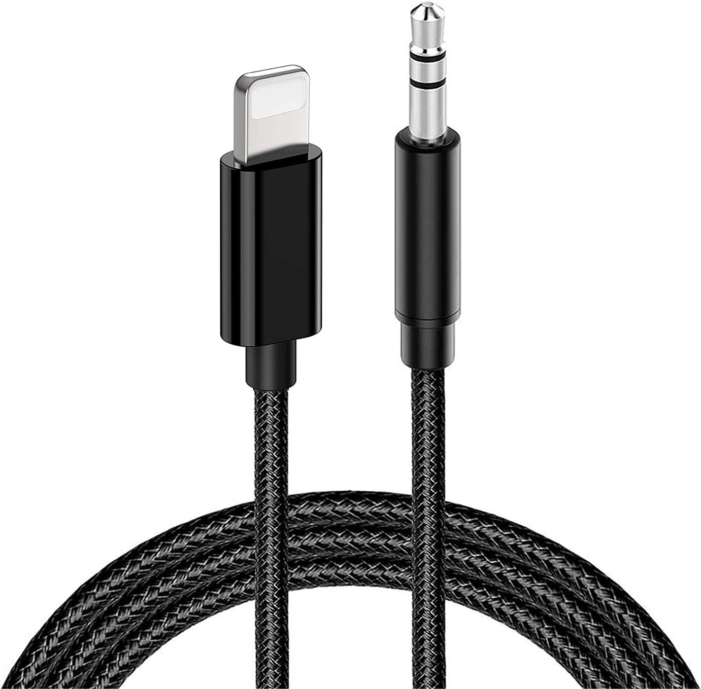 Cavo Aux Per IPhone - Adattatore Lightning A Jack 3.5mm Da 1 Metro Per Auto E Cuffie