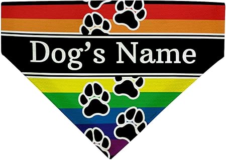 personalized dog bandanas amazon