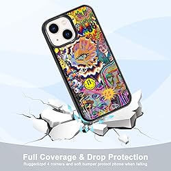 MMYAJT Vintage Trippy Phone Case Fit for iPhone 13