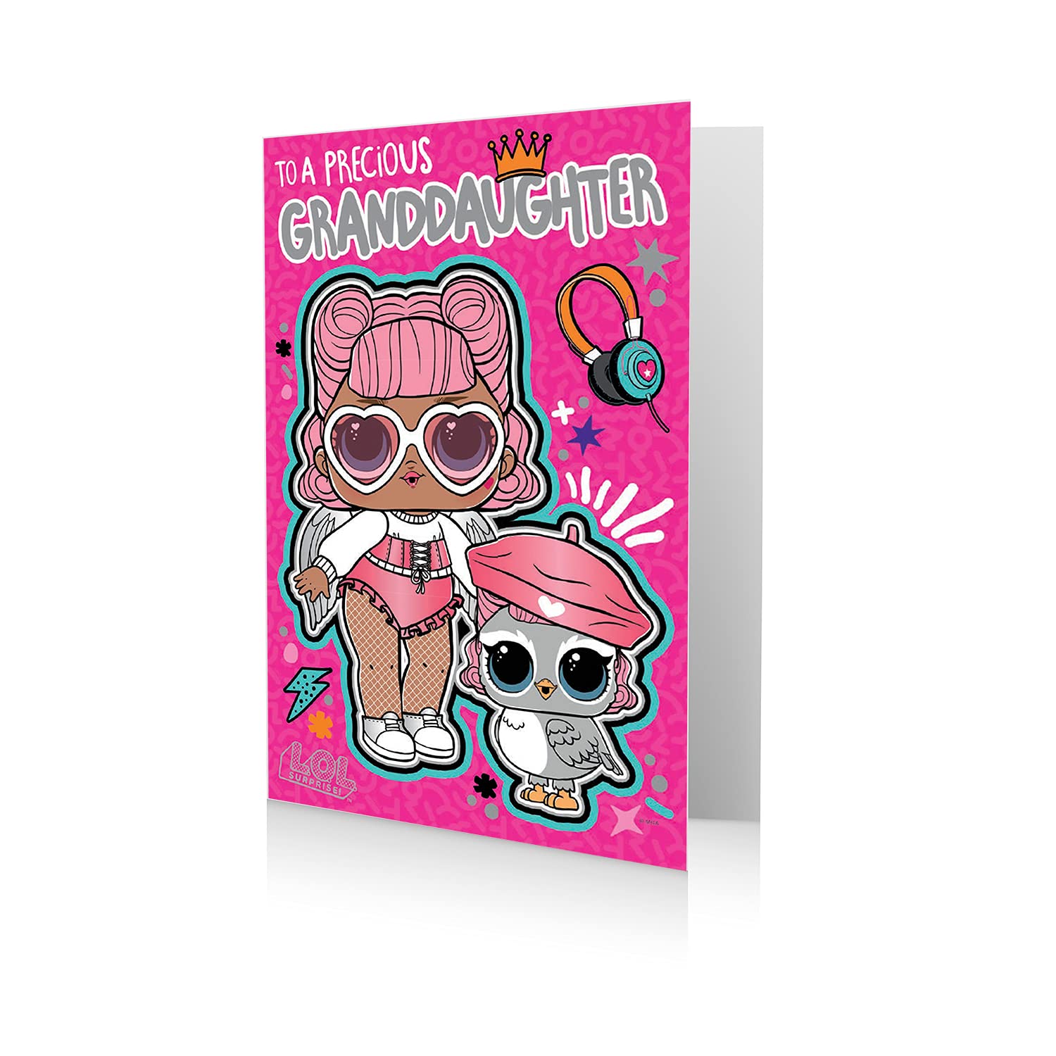 Granddaughter LOL Surprise Happy Birthday Granddaughter Card