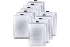 SAMANIJA 9-Pack Assembled Large Filter Replacement Cartridges Aquariums for Tetra Whisper Bio-Bag Filters 20i 40i IQ20/30/45/60 PF20/30/40/60