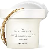 NATURECLASS R4 Rice Wash Off Facial Mask – 4-in-1 Korean Skin Care, Pore Refining, Gentle Exfoliating, Hydrating, Smooth Texture, Rice Ferment & Enzyme, Soft Cream Wash-Off, 3.38 fl oz