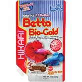 Hikari&reg; Tropical Betta-BioGold&reg; Floating Pellets, Daily Tropical Fish Food for Siamese Fighting Fish, 0.7 oz (20g)