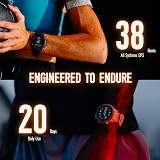 COROS PACE Pro GPS Sport Watch 1.3-inch AMOLED 20 Day Battery Black view 4