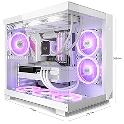 PCCOOLER C3T500 ARGB PC Case Mid Tower Desktop