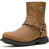 Harley-Davidson mens Scout Leather Motorcycle Harness Casual Boot