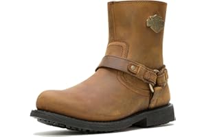 Harley-Davidson mens Scout Leather Motorcycle Harness Casual Boot