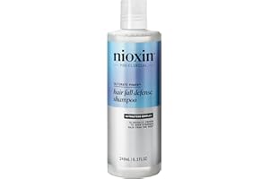 Nioxin Hair Fall Defense Shampoo | Activates Hair Follicles for Visibly Less Hair Loss| With Lauric Acid, Caffeine, Niacinamide and Sandalore