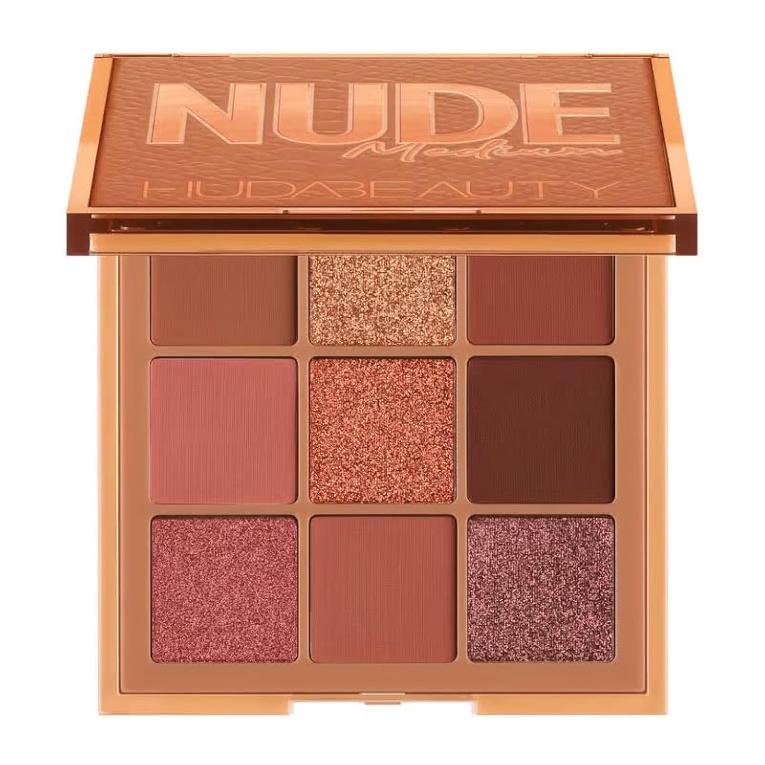 HUDA BEAUTY Nude Obsessions Eyeshadow Palette COLOR: Nude Medium