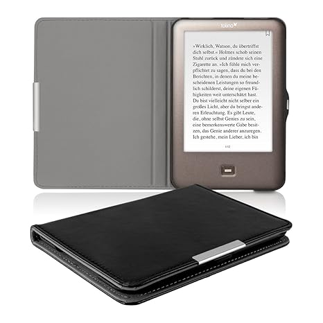 kwmobile Tolino Shine Hülle - Kunstleder eReader Schutzhülle Cover Case für Tolino Shine