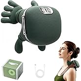Neck Massager with Fingers - Bionic Heated Massager,Neck and Shoulder Massager,Wireless Portable Electric Shiatsu 4D Kneading Massage, Simulated Human Hand Design(Green)