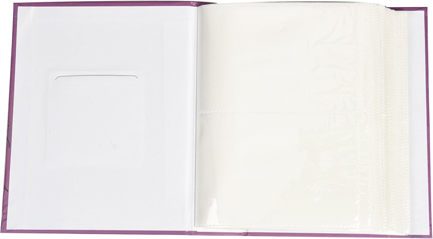 Photo album for 4"X6" Photo with Window Fashion Design 200 Holds (PURPLE BIRD), 22 x 4.8 x 17.8 cm - Image 4