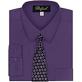 Rafael Boy's Dress Shirt & Tie