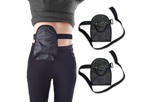 RLOVAL 2 Pack Waterproof Ostomy Bag Covers Universal Colostomy Bags Shower Cover for Ileostomy Ostomy Supplies Adjustable Stoma Pouch Protector for Men & Women