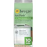 Purina Tidy Cats Breeze Cat Litter System Pad Refills - 10 ct Pouch | Scented cat litter pads, absorb moisture and neutralizes odor to keep things fresh, use with Breeze cat litter system