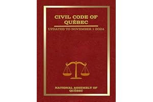 Civil Code of Québec: Updated to November 1 2024