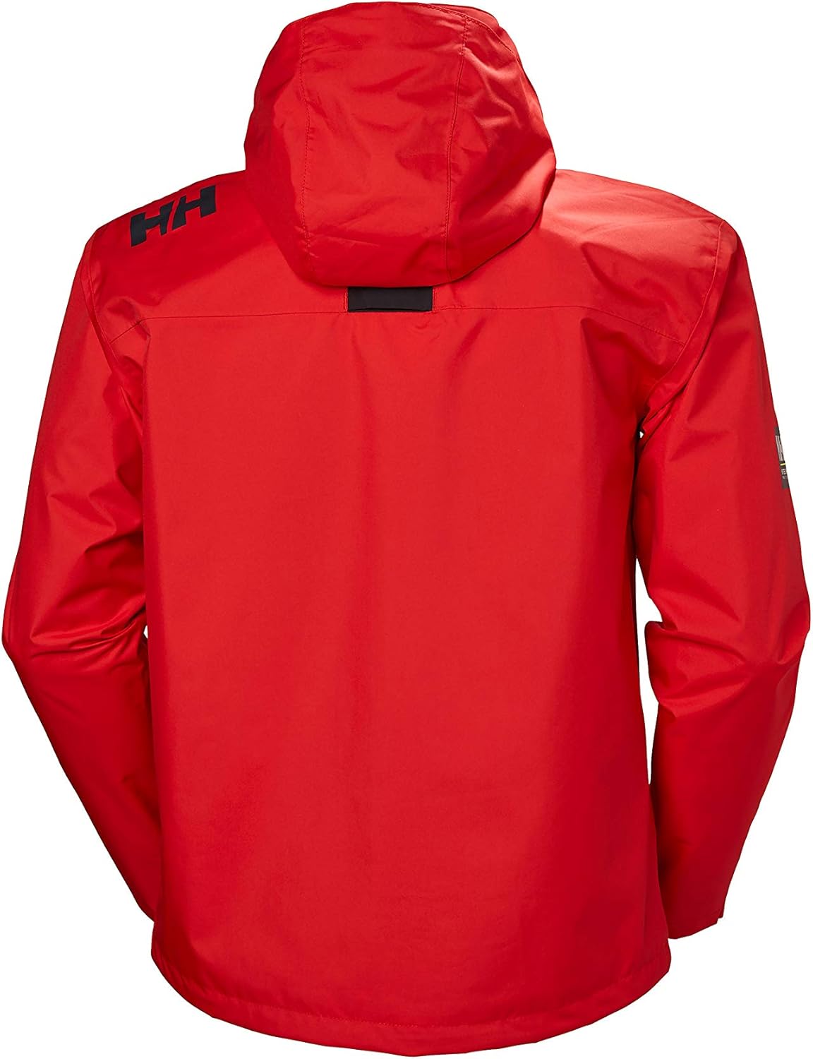 Helly-Hansen Crew Hooded Waterproof Windproof Breathable Rain Coat Jacket: Clothing