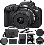 Canon EOS R50 Mirrorless Camera with 18-45mm Lens