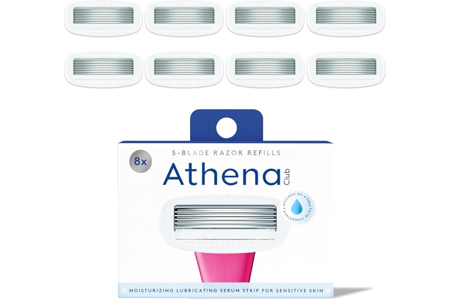 Athena Club Women’s Razor Blade Refills – 8 Count