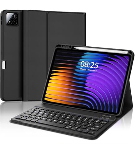 新品同様 Xiaomi Pad 7 256GB Keyboard @4486 Amazon.com: Keyboard Case for Xiaomi Pad 7/ Pad 7 Pro 11.2 Inch, 7