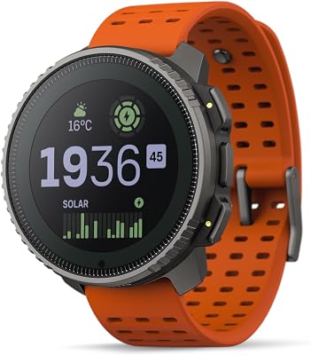 Vertical Reloj Deportivo - Smartwatch GPS, GPS de Doble Frecuencia, Mapas sin Conexión Gratuitos, Autonomía de hasta 50 Días, Carcasa Resistente Militarmente, Resistente al Agua hasta 100m