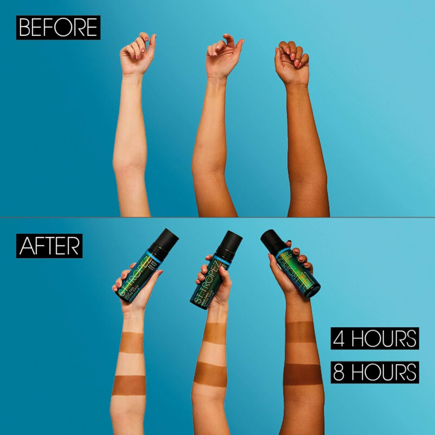 St Tropez Mousse Autobronzante Extra Foncee 200 Ml Amazon Fr Beaute Et Parfum