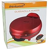 Brentwood Quesadilla Maker, 8-inch, Red