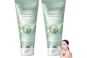 2 PCS Intertrigo Cream – Skin Fold Care & Chafing Support Cream with Zinc Oxide & Soothe Skin,Red Undecylenic Acid,Helps Irri